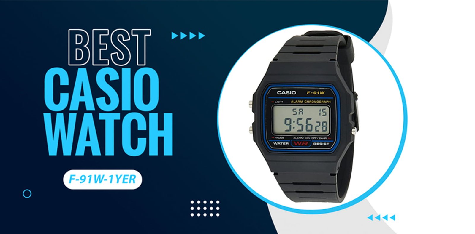 Montre Digitale Casio F-91W-1YER Collection